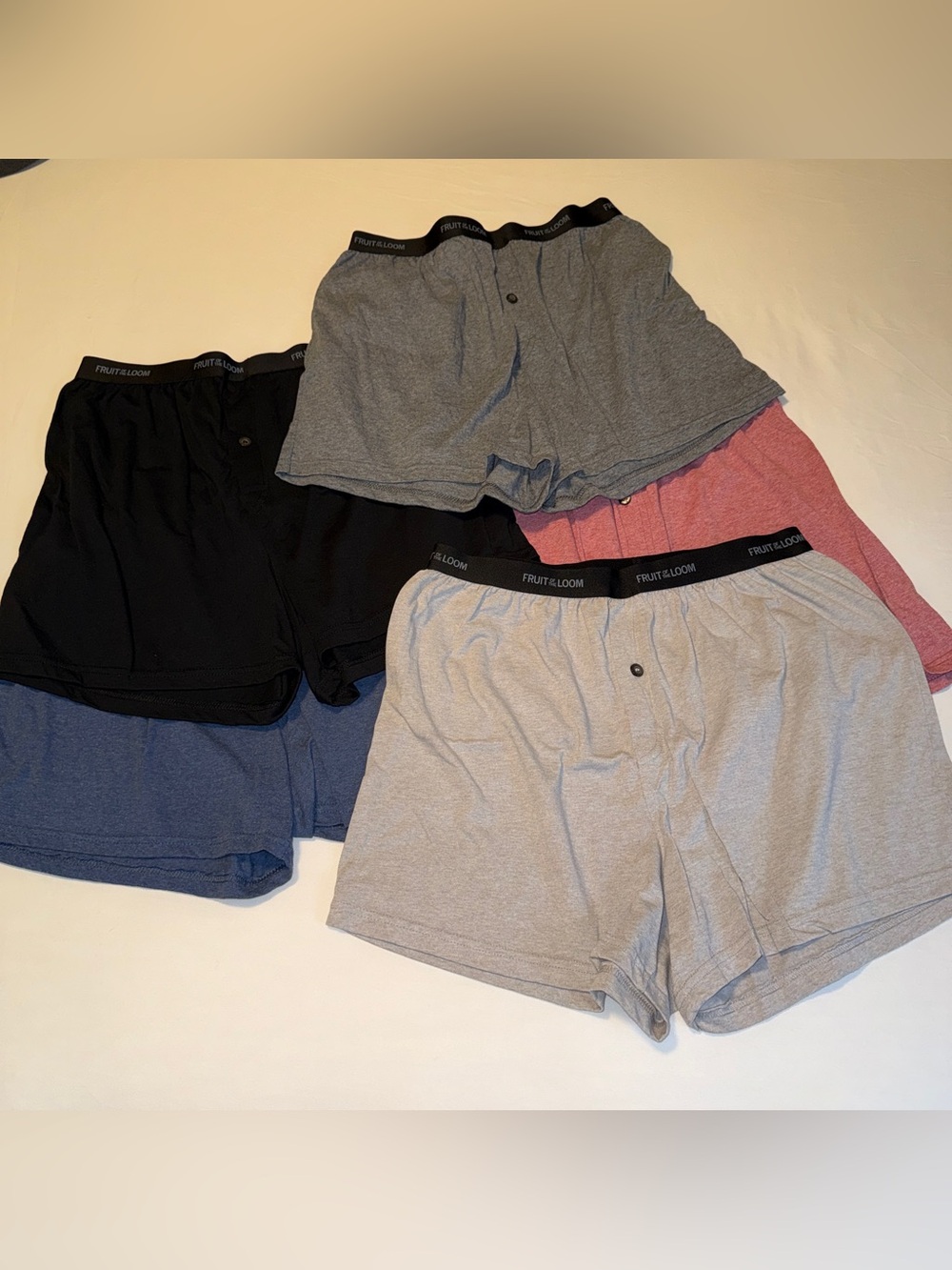 Fruit of the Loom Men’s Boxers, set of 5, Size L